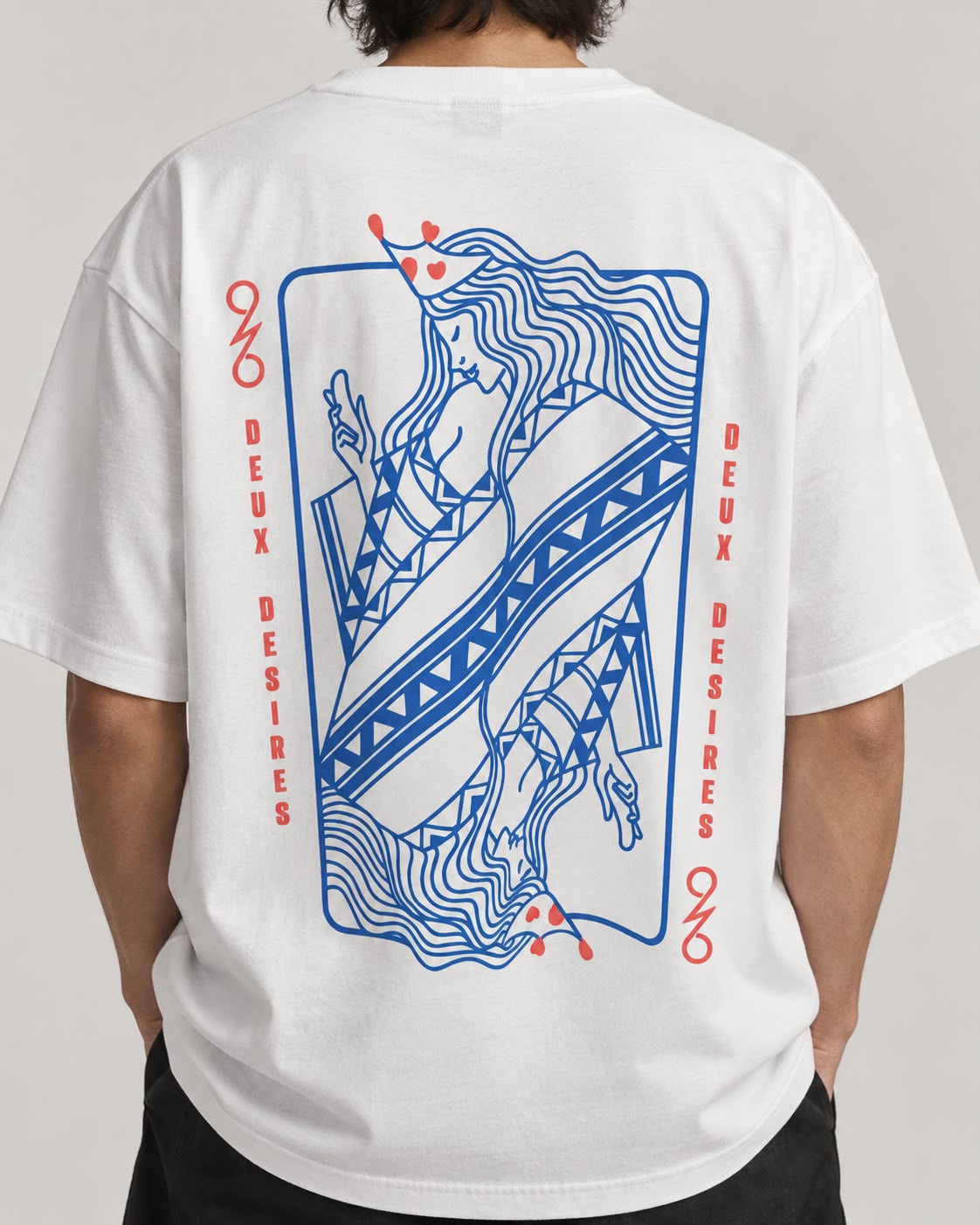 DEUX DESIRES QUEEN TEE