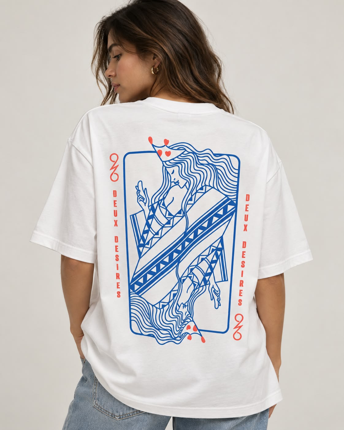 DEUX DESIRES QUEEN TEE